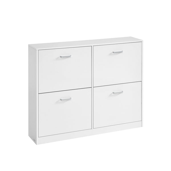 VASAGLE Kailyn Collection - Shoe Cabinet with 4 Flip Doors ULBC035W01