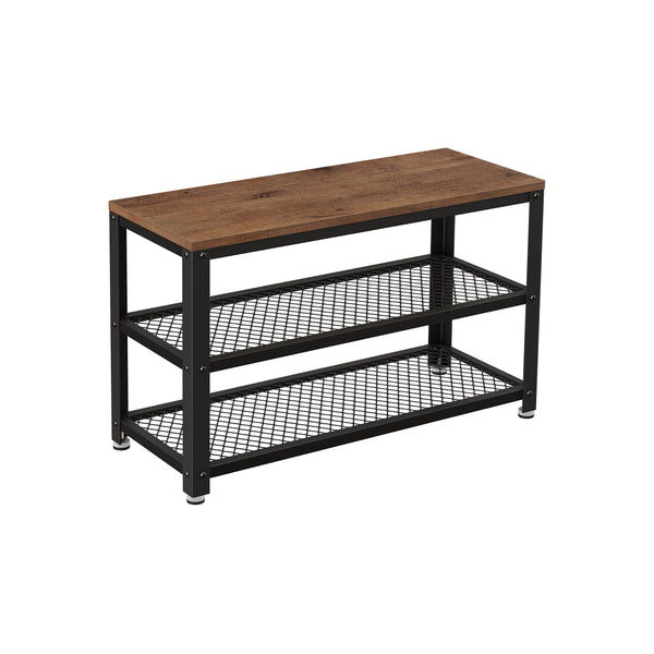 VASAGLE Daxton Collection - 3 Tiers Shoe Bench ULBS073B03