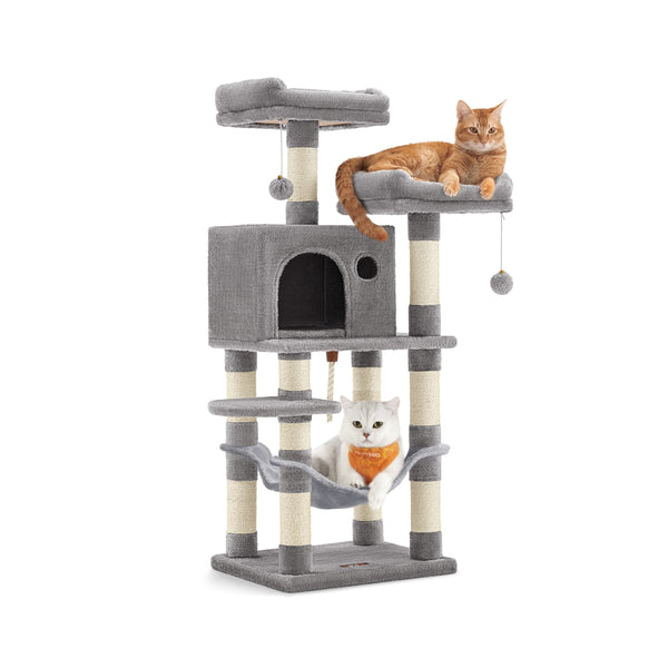 Feandrea Multi-Level Cat Tower for Indoor Cats UPCT215W01