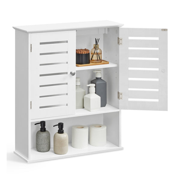 VASAGLE Wall-Mounted Bathroom Storage Cabinet UBBK028W01