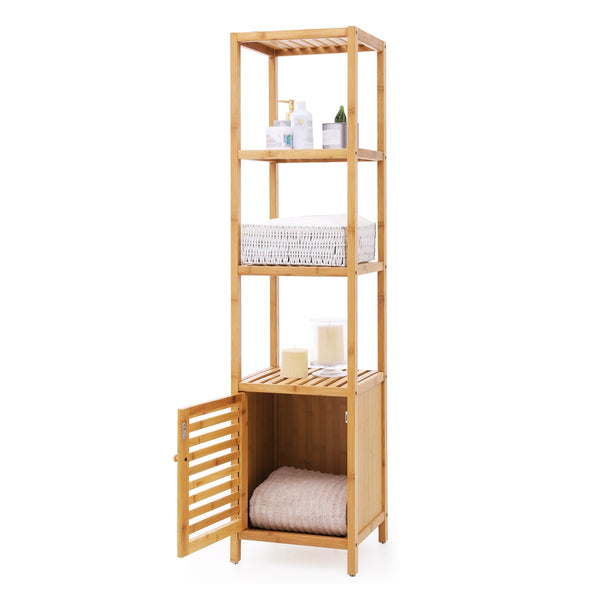 SONGMICS Bamboo Floor Cabinet UBCB50Y