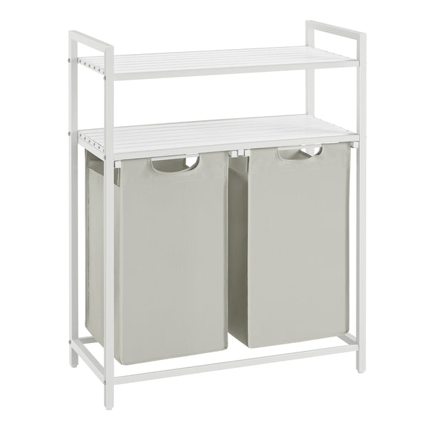 VASAGLE 2 x 46L Laundry Hamper UBLH211W01