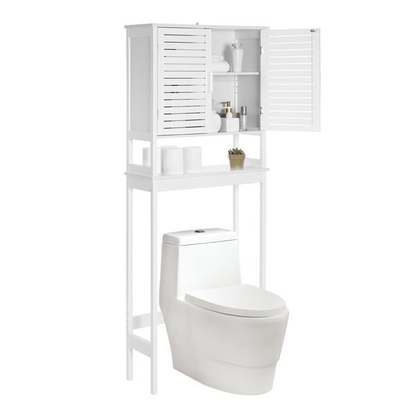 SONGMICS Bathroom Cabinet with Adjustable Inside Shelf UBTS010W01