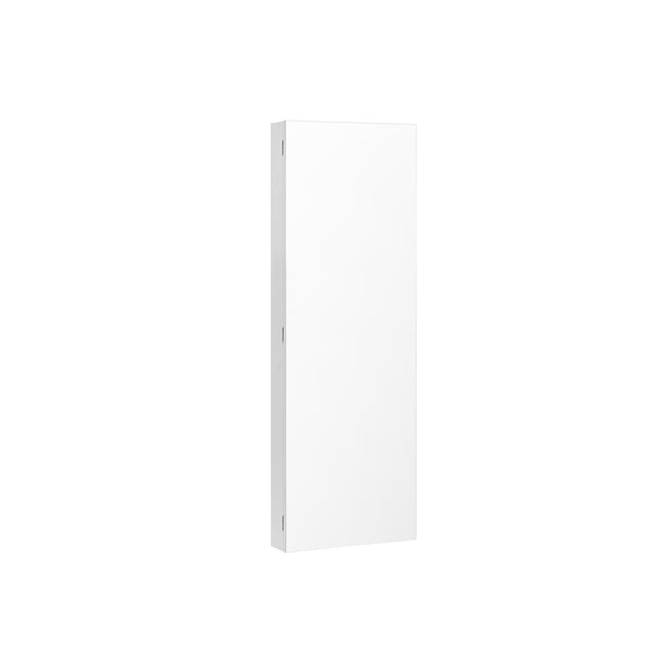 SONGMICS Hanging Jewelry Cabinet Armoire with Built-in Mirror UJJC003W01