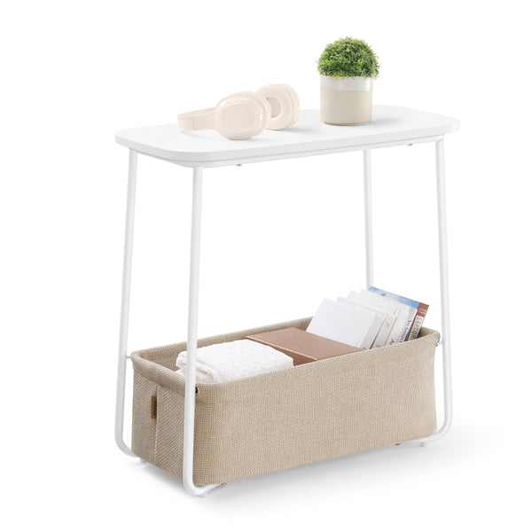 VASAGLE Lilea Collection - Modern Rectangular Side Table ULET230W10