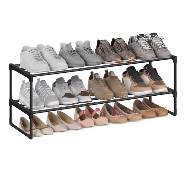 SONGMICS Metal Storage Shelf ULSA12BK