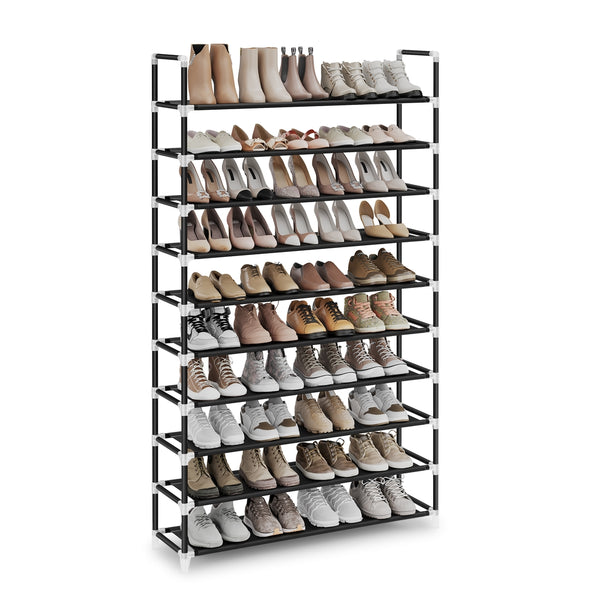 SONGMICS 10-Tier Shoe Rack for 50 Pairs ULSH11H