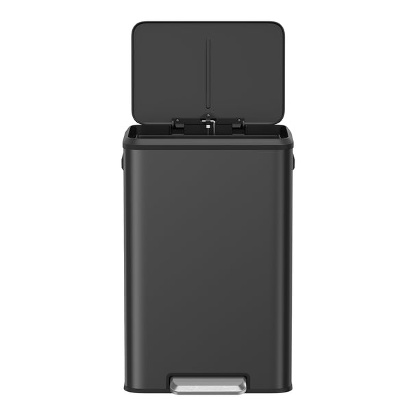 SONGMICS 10.5-Gallon Step Kitchen Trash Can ULTB541B40