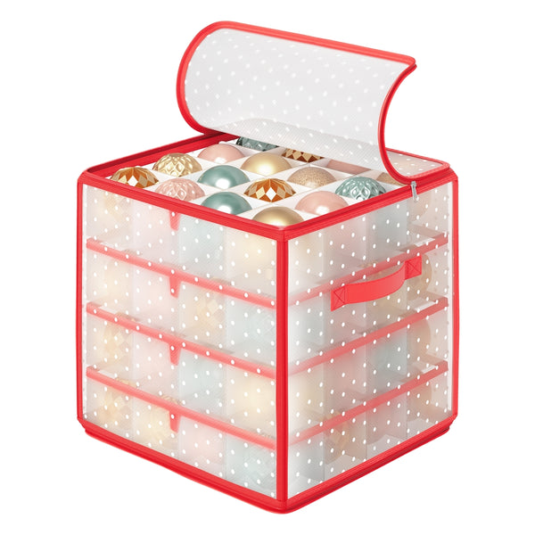 SONGMICS Christmas Ball Organizer URFB029T03