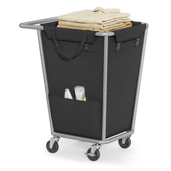 SONGMICS Laundry Basket with Wheels URLS008B01