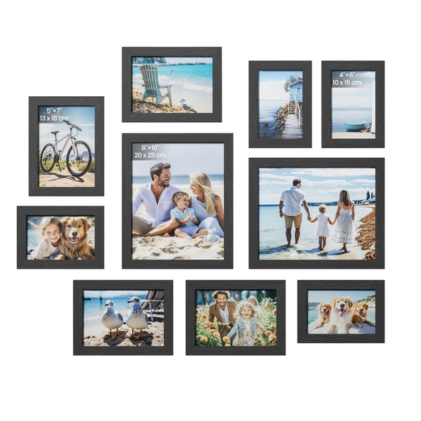 SONGMICS Pictures Frames Set of 10 URPF10B